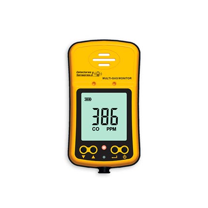 Detector Portátil 2 Gases H2S+CO